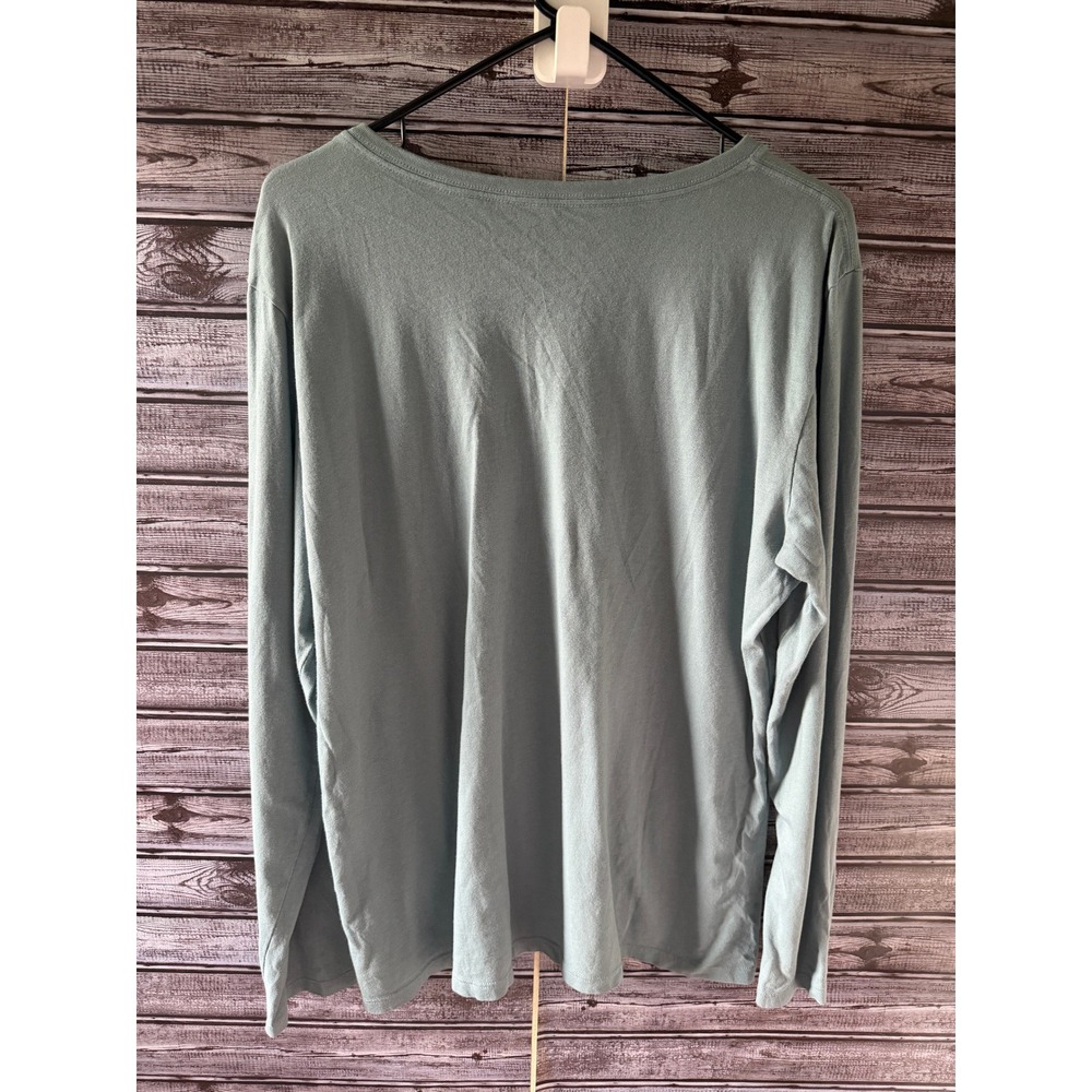 Life is Good Women's Long-Sleeved Crusher Tee Size XL Mason Jar Bird V-Neck - Picture 2 of 7